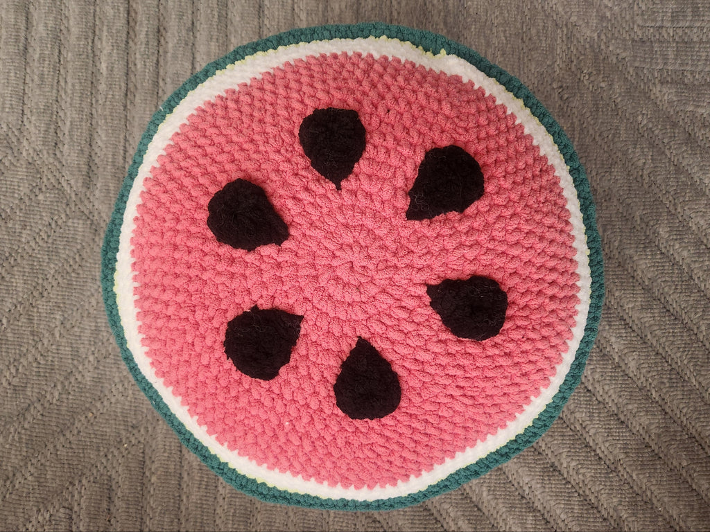 Watermelon Slice Pillow