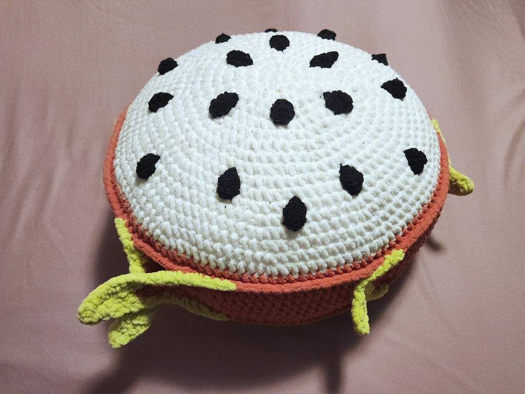Dragonfruit Slice Pillow
