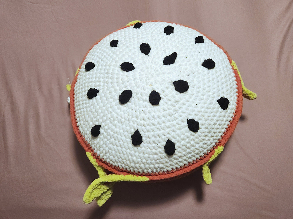 Dragonfruit Slice Pillow