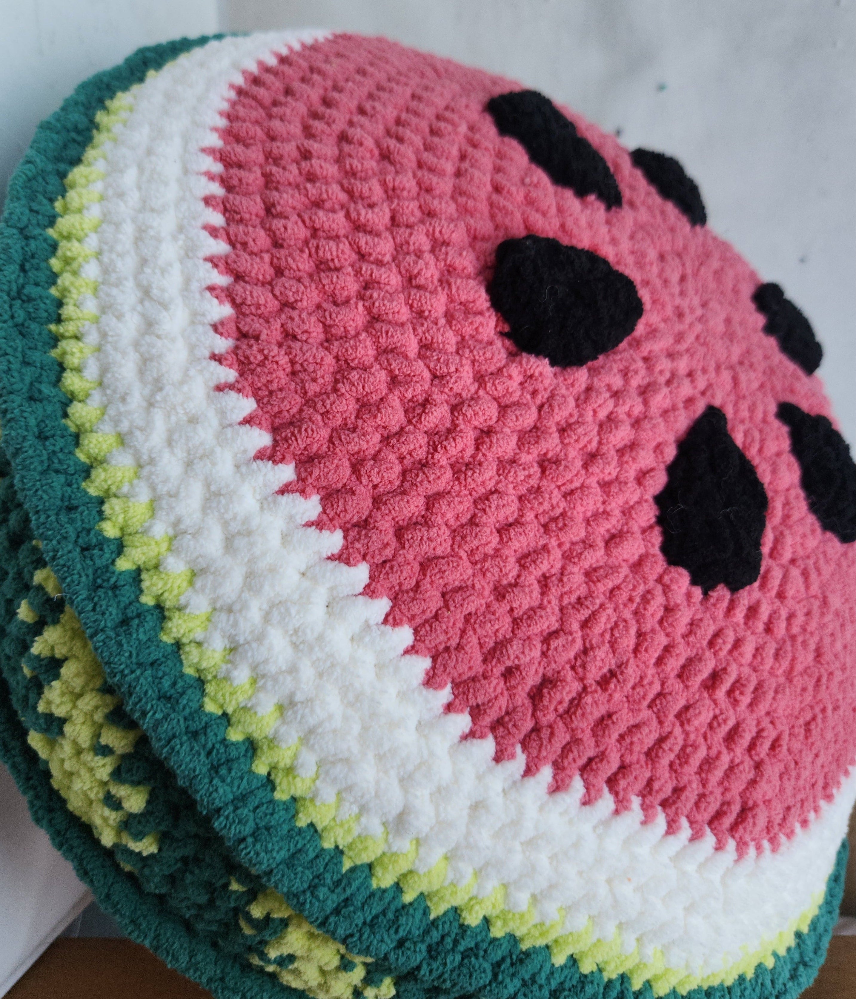 Watermelon Slice Pillow