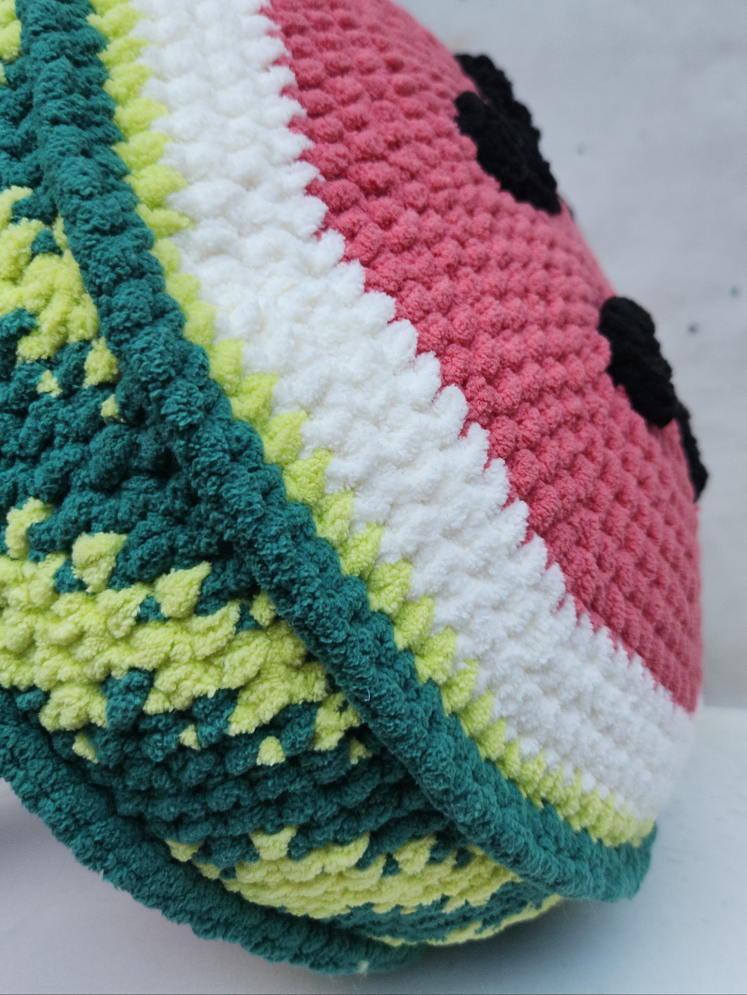 Watermelon Slice Pillow