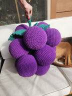 Jumbo Bunch of Grapes Pillow