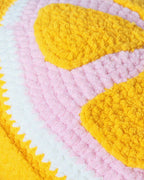 Pink Lemon Slice Pillow
