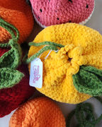 Citrus Pop Drawstring Bag