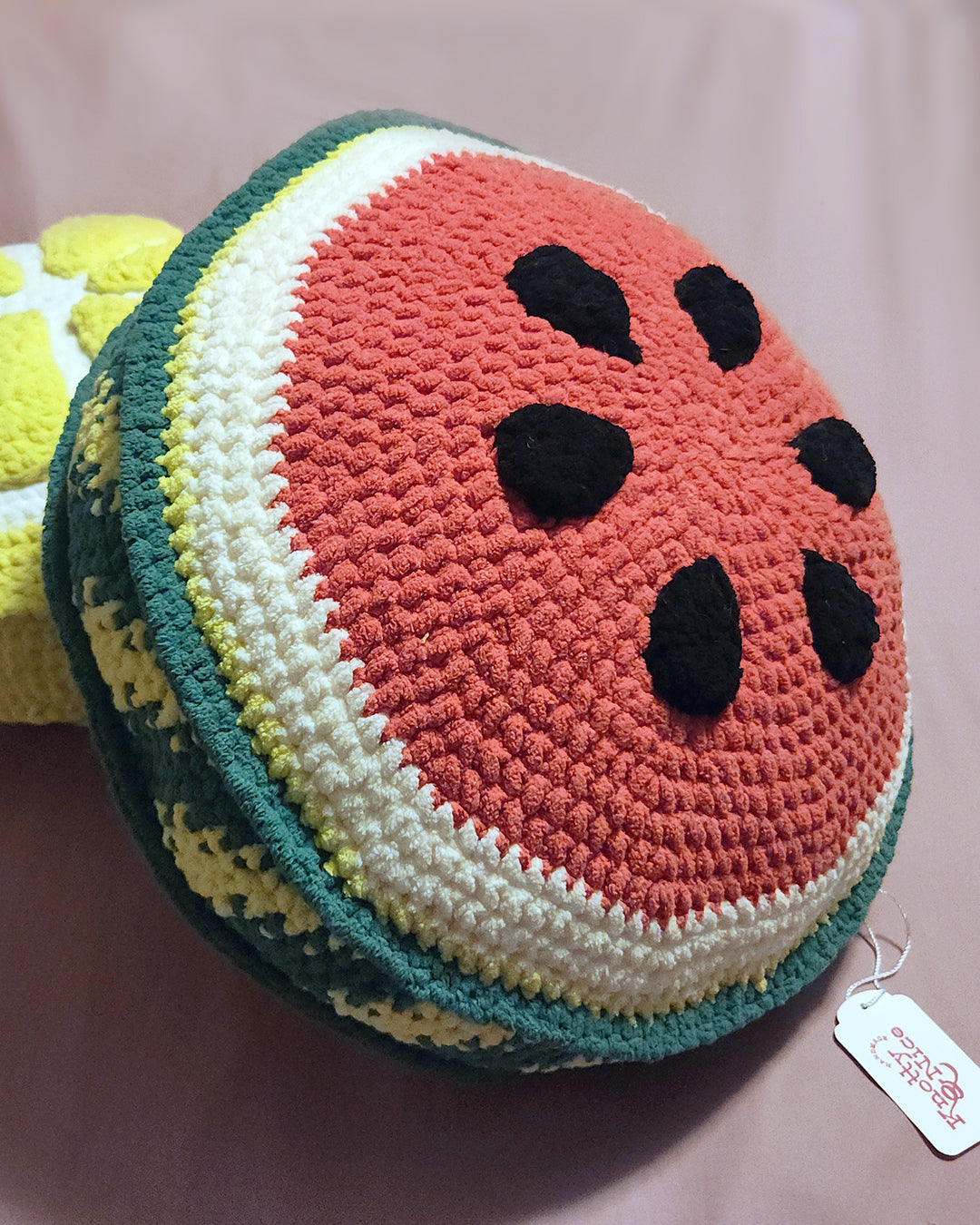 Watermelon Slice Pillow