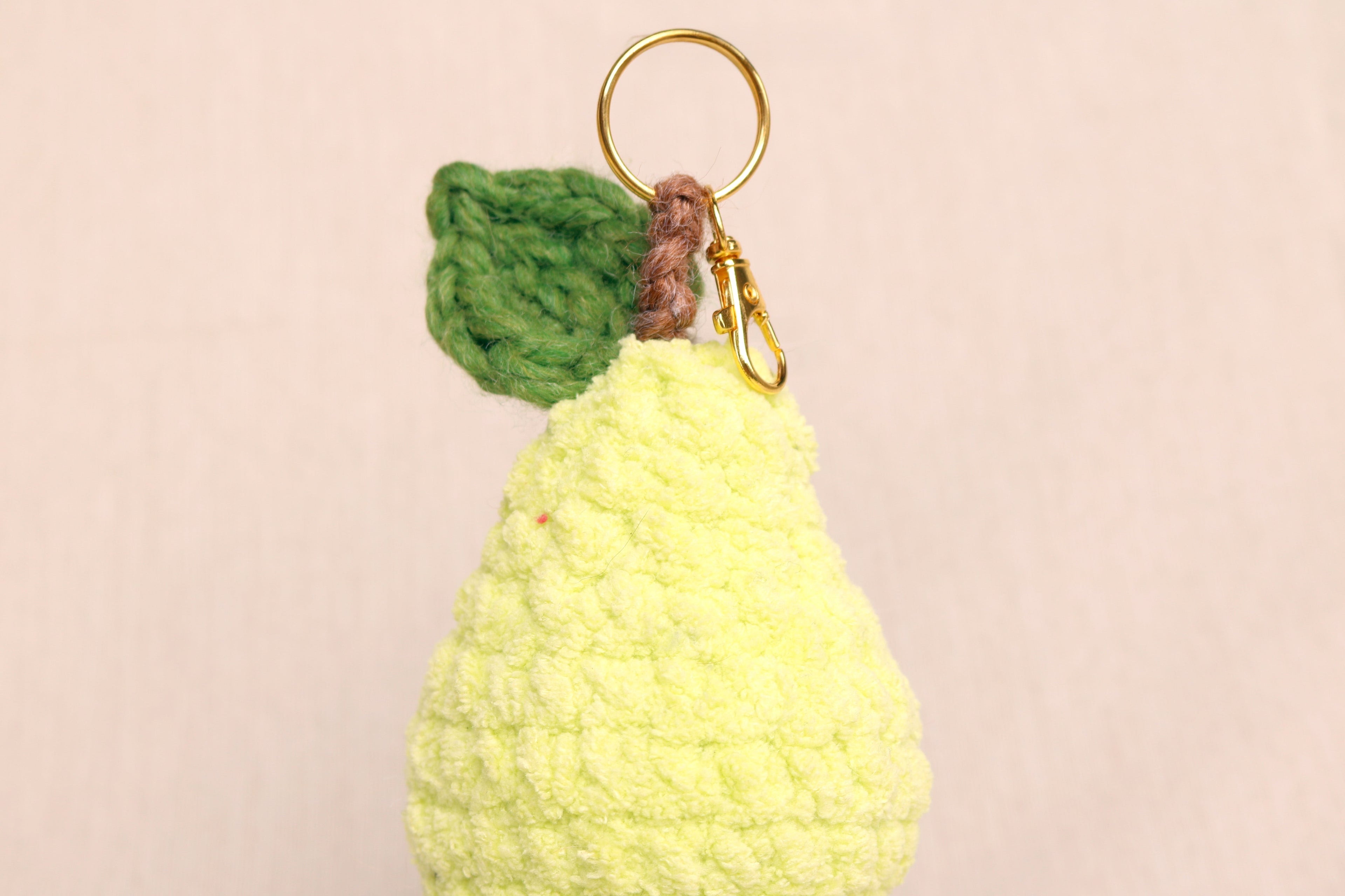 Pear Keychain