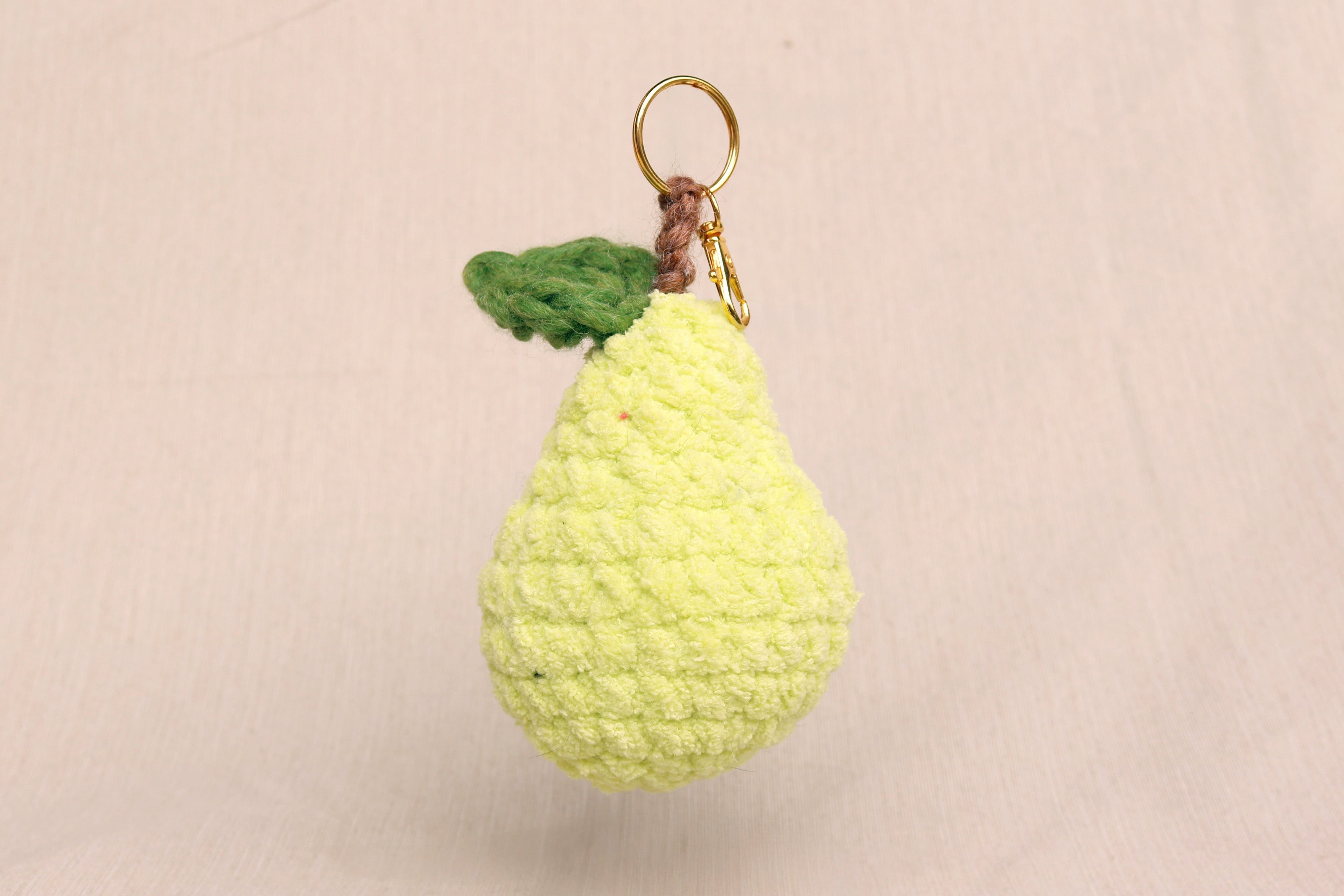 Pear Keychain