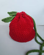 Red Delicious Drawstring Bag