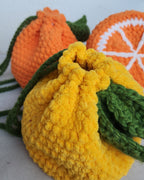 Lemon Drop Drawstring Bag