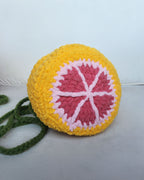 Citrus Pop Drawstring Bag