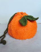 Tangerine Dream Drawstring Bag