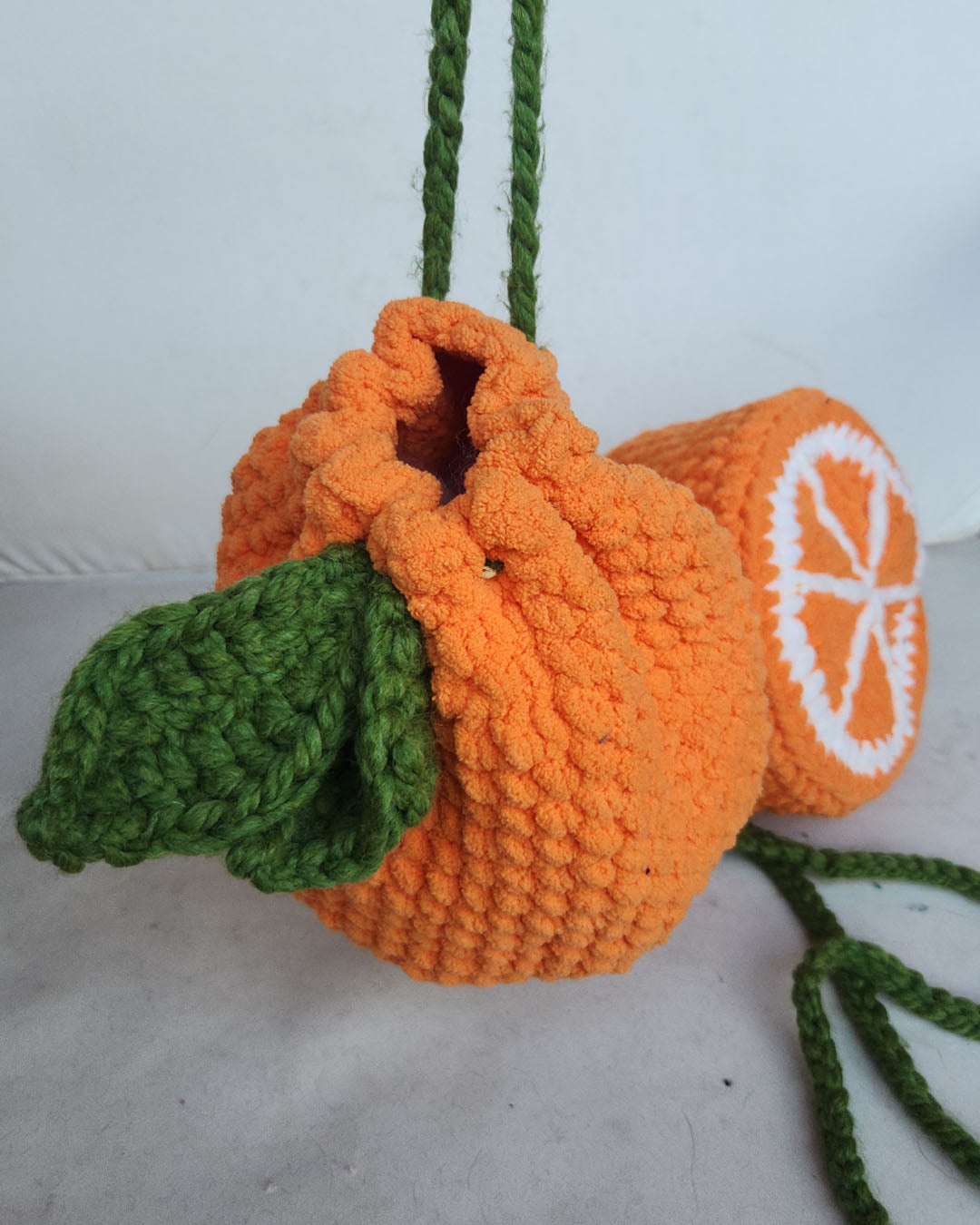 Tangerine Dream Drawstring Bag