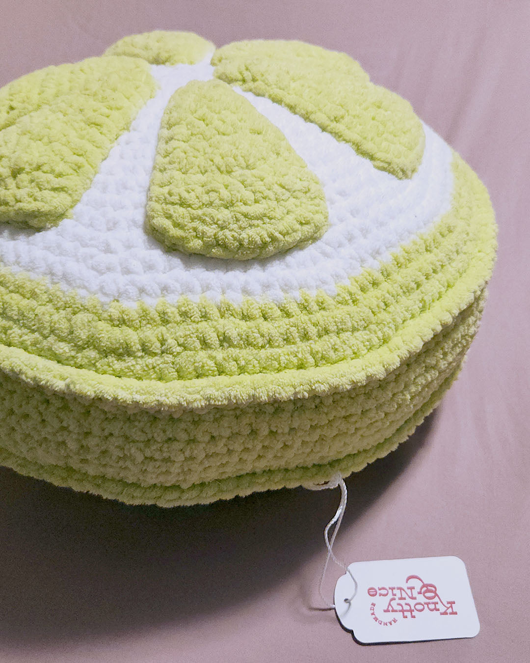 Lime Slice Pillow