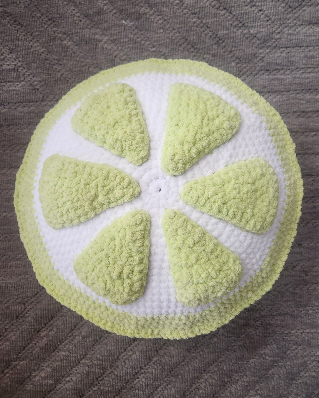 Lime Slice Pillow