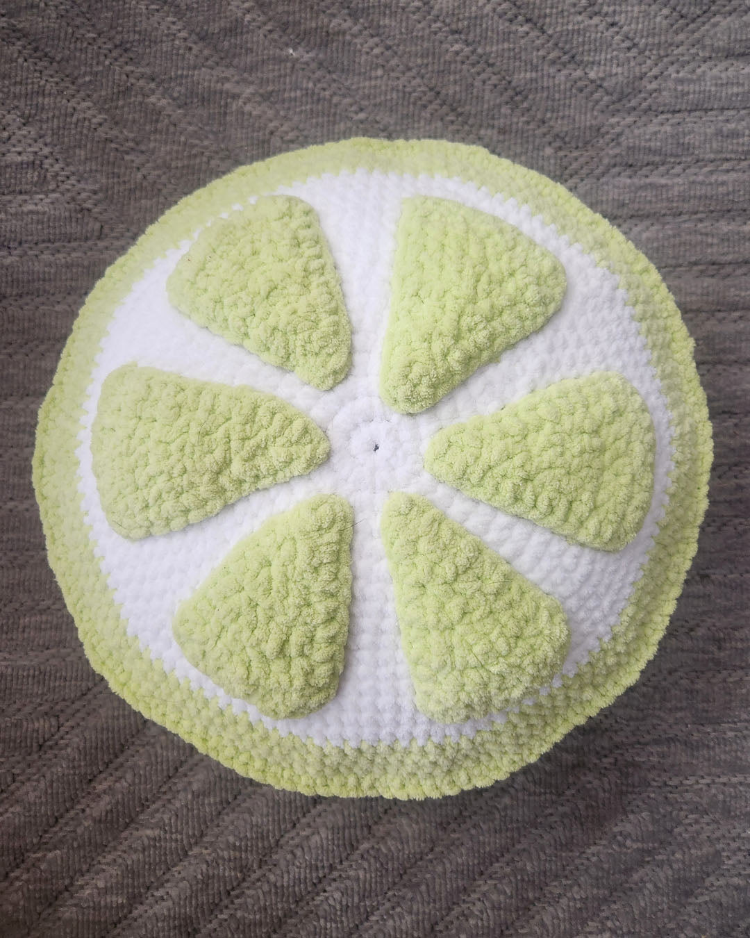 Lime Slice Pillow