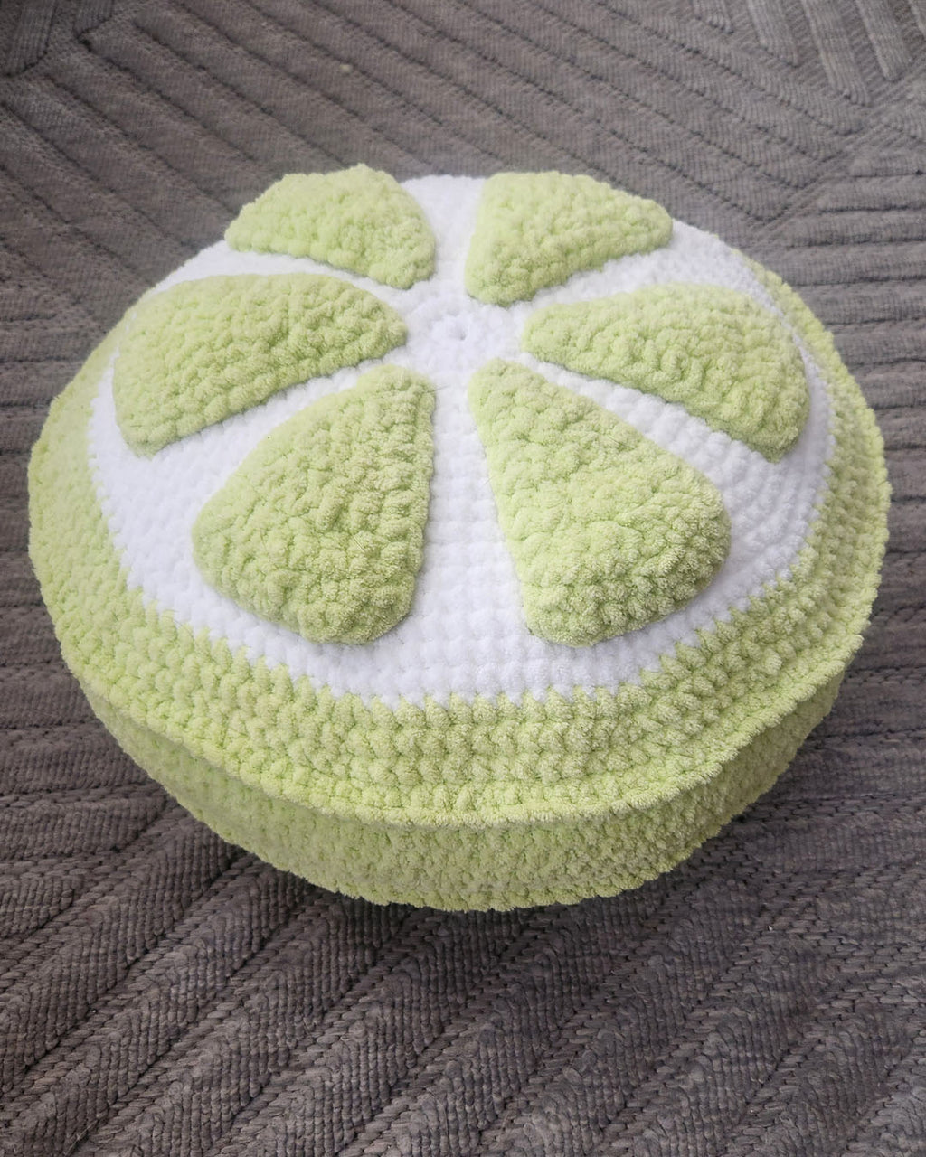 Lime Slice Pillow