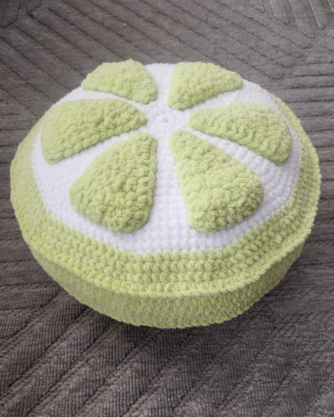 Lime Slice Pillow