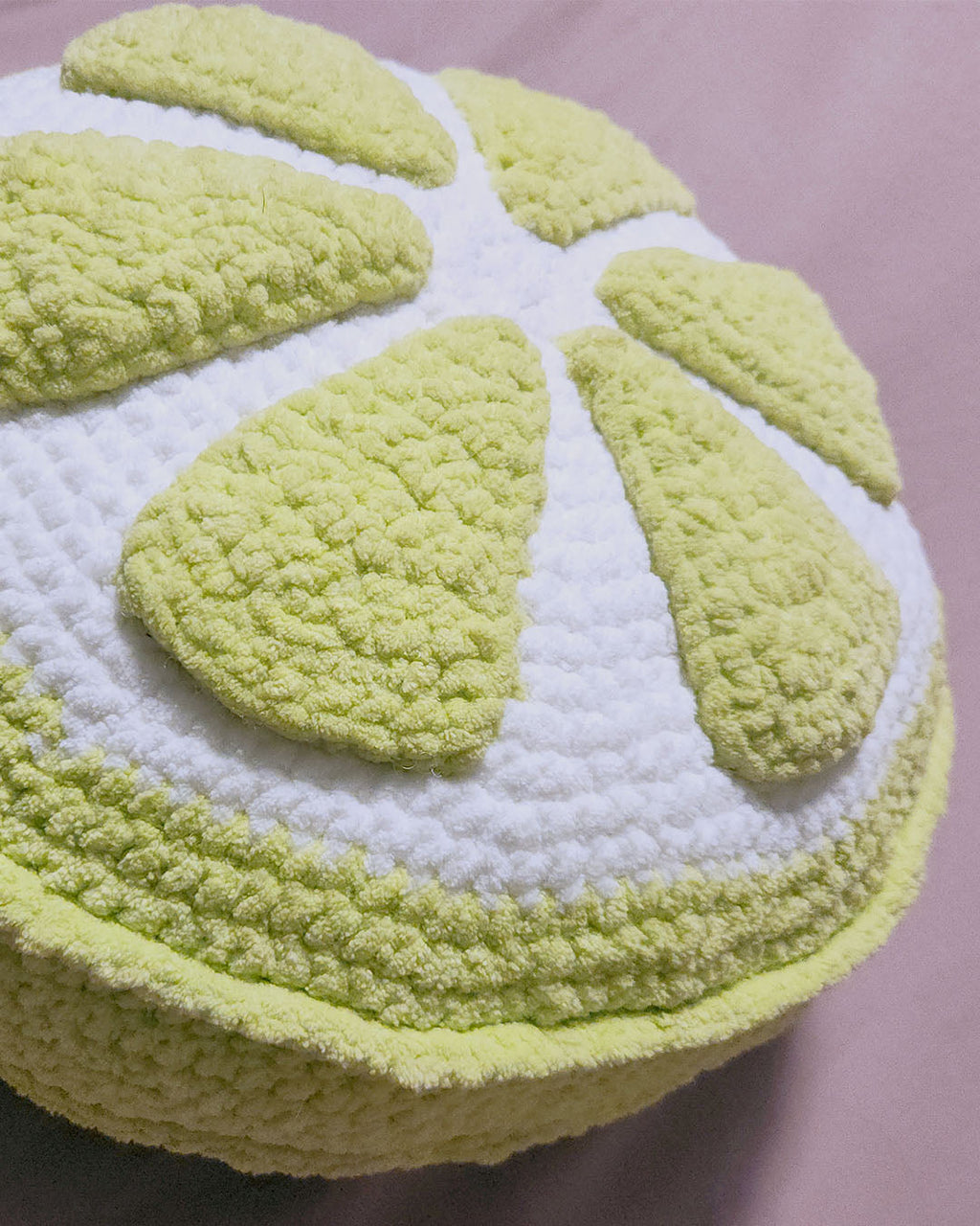 Lime Slice Pillow