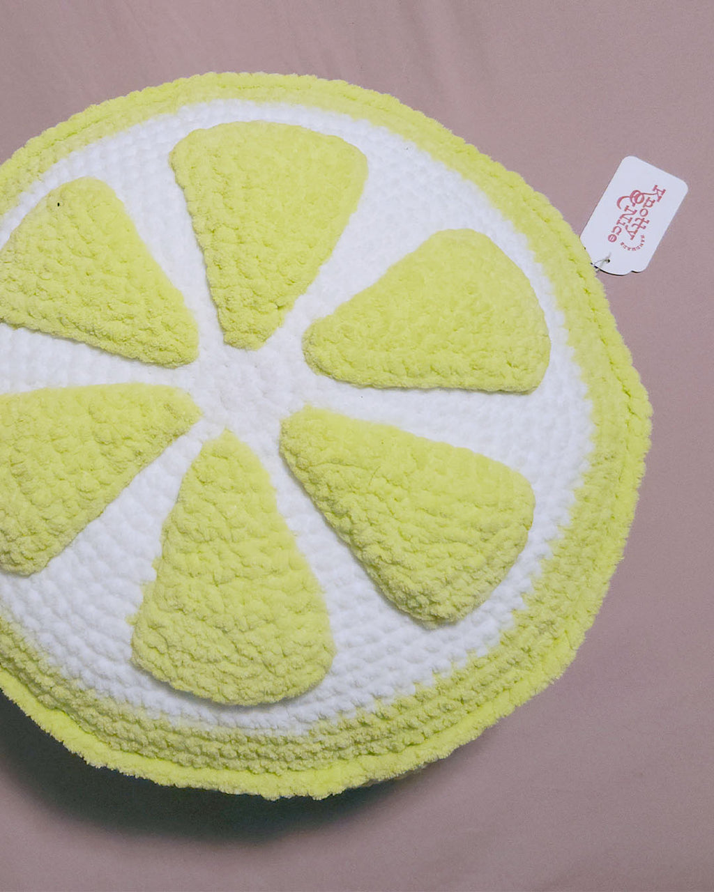Lime Slice Pillow