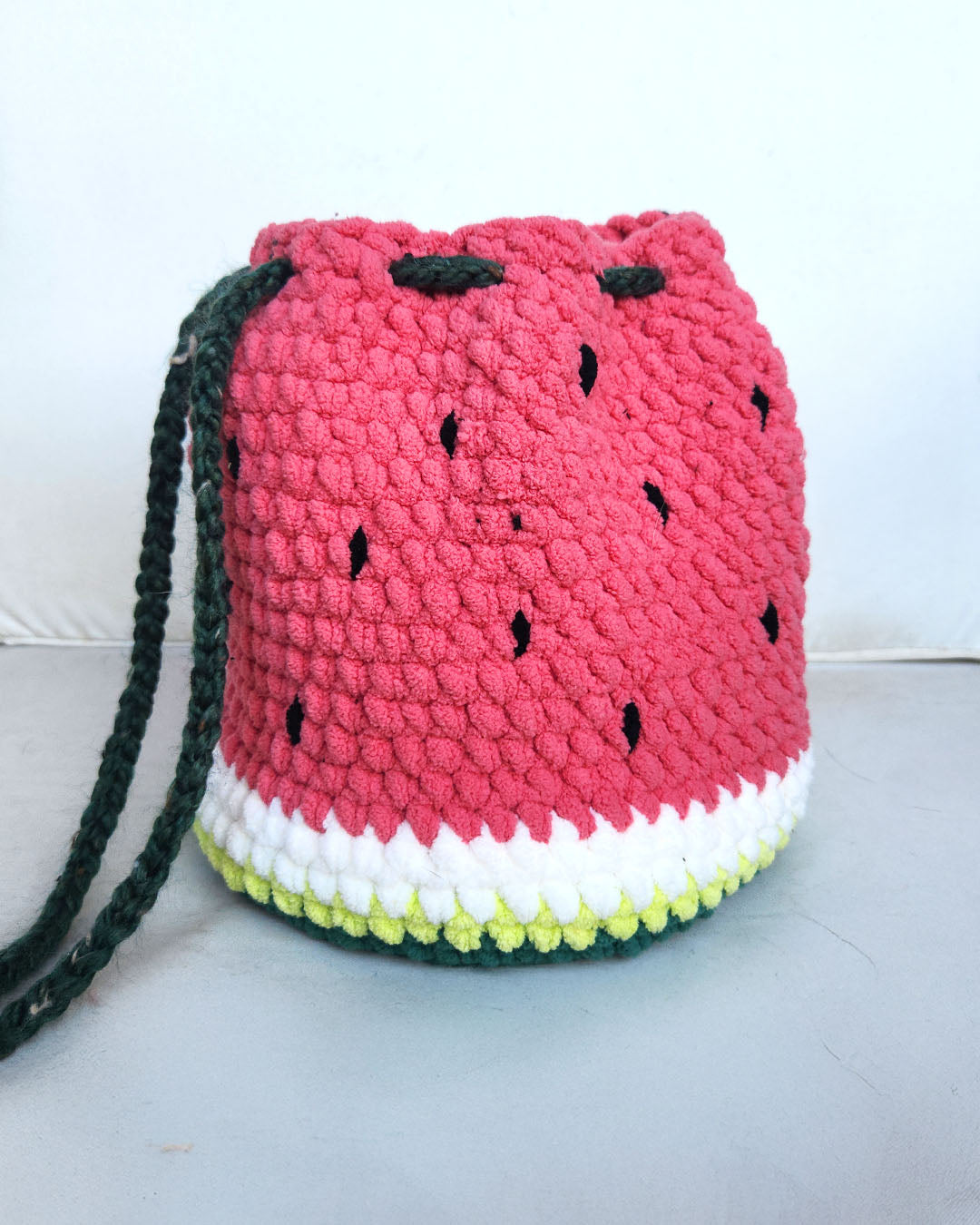 Melon Magic Drawstring Bag